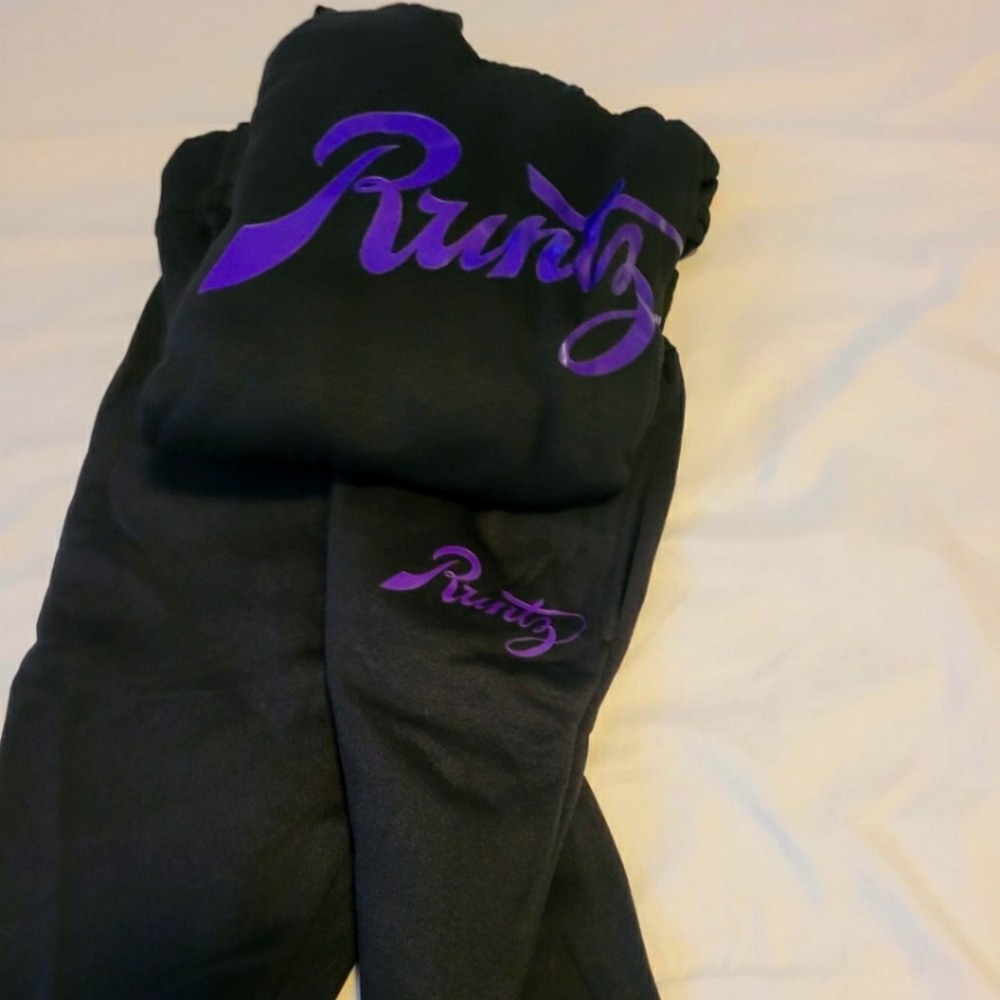 Sweatpants and hoodie